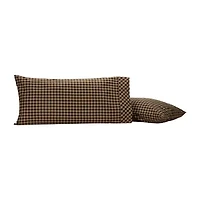 VHC Brands Country Check Pillowcases