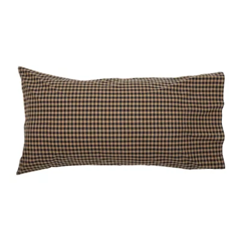 VHC Brands Country Check Star Pillowcases