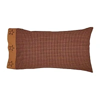 VHC Brands Patriotic Patch Pillowcases