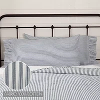 VHC Brands Sawyer Mill Stripe Pillowcases