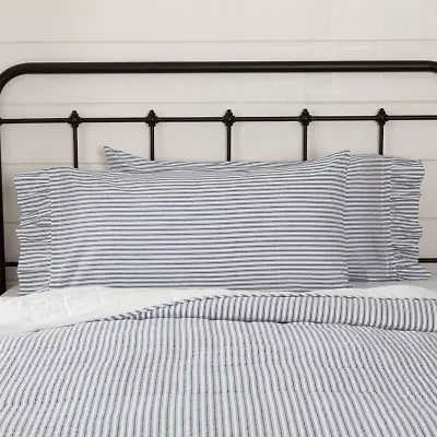 VHC Brands Sawyer Mill Stripe Pillowcases