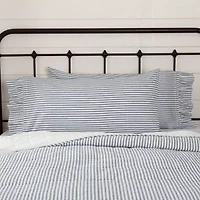 VHC Brands Sawyer Mill Stripe Pillowcases