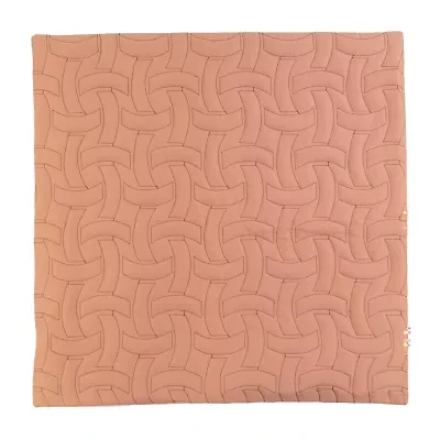 Your Lifestyle By Donna Sharp Journey Peach Throw Pillow Cover