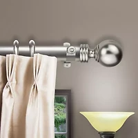 Rod Desyne Sphere Traverse Adjustable Curtain