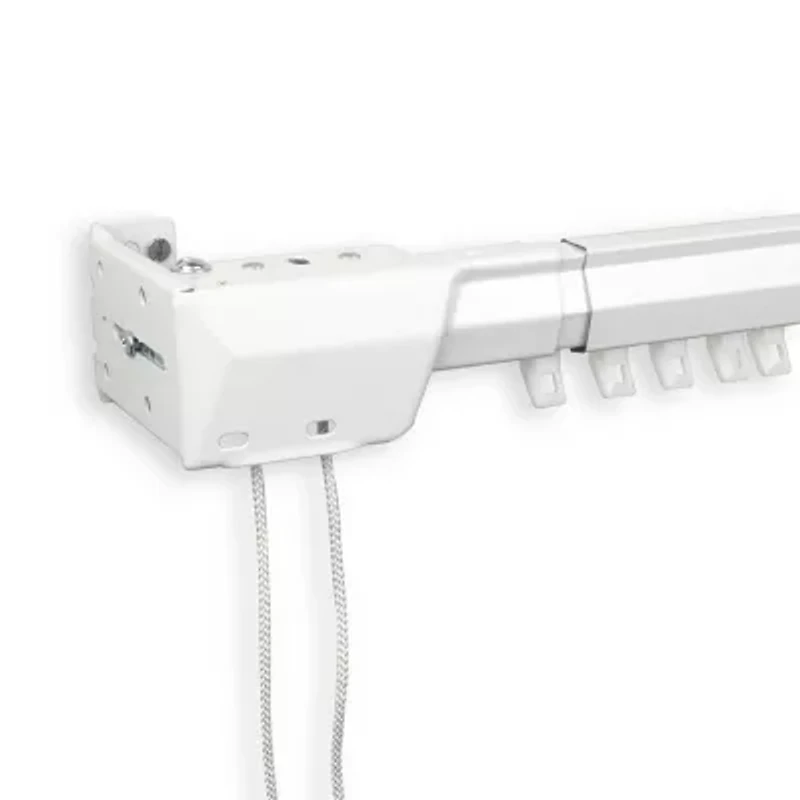 Rod Desyne One-Way Cord Traverse Adjustable Curtain Rod - Left