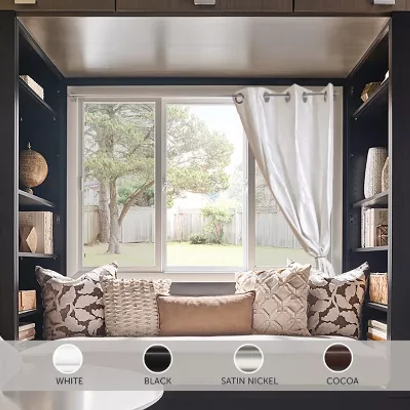 Rod Desyne Magnetic 7/16 Adjustable Curtain