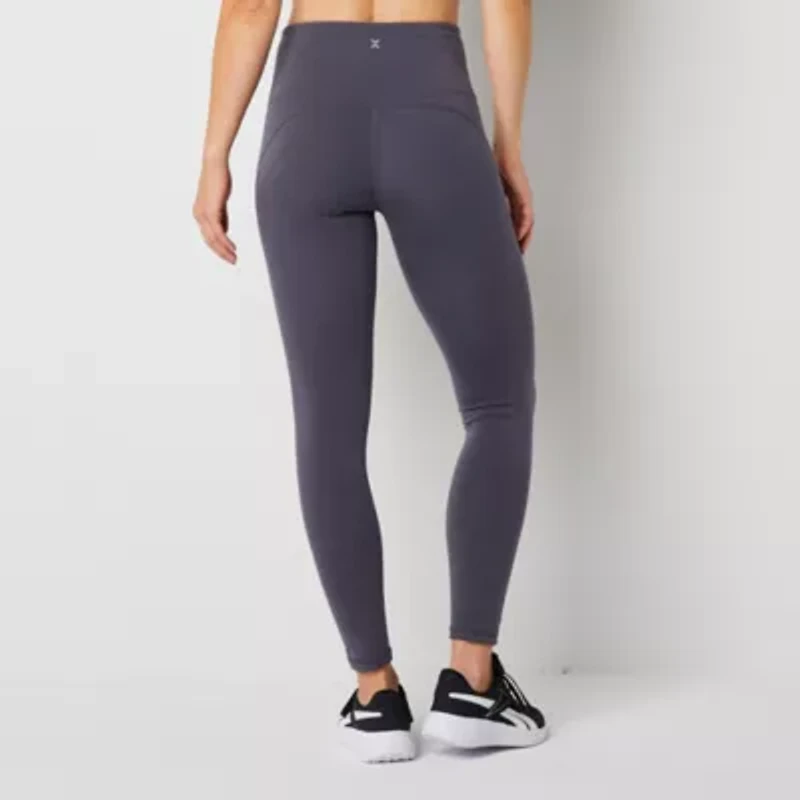 Xersion EverPerform Womens Cotton High Rise 7/8 Ankle Leggings