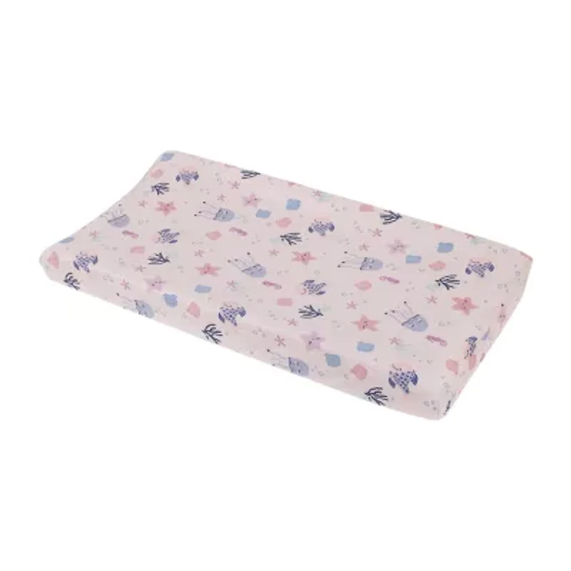 Nojo Pink Under The Sea Changing Pad Cover