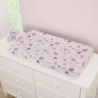 Nojo Pink Under The Sea Changing Pad Cover