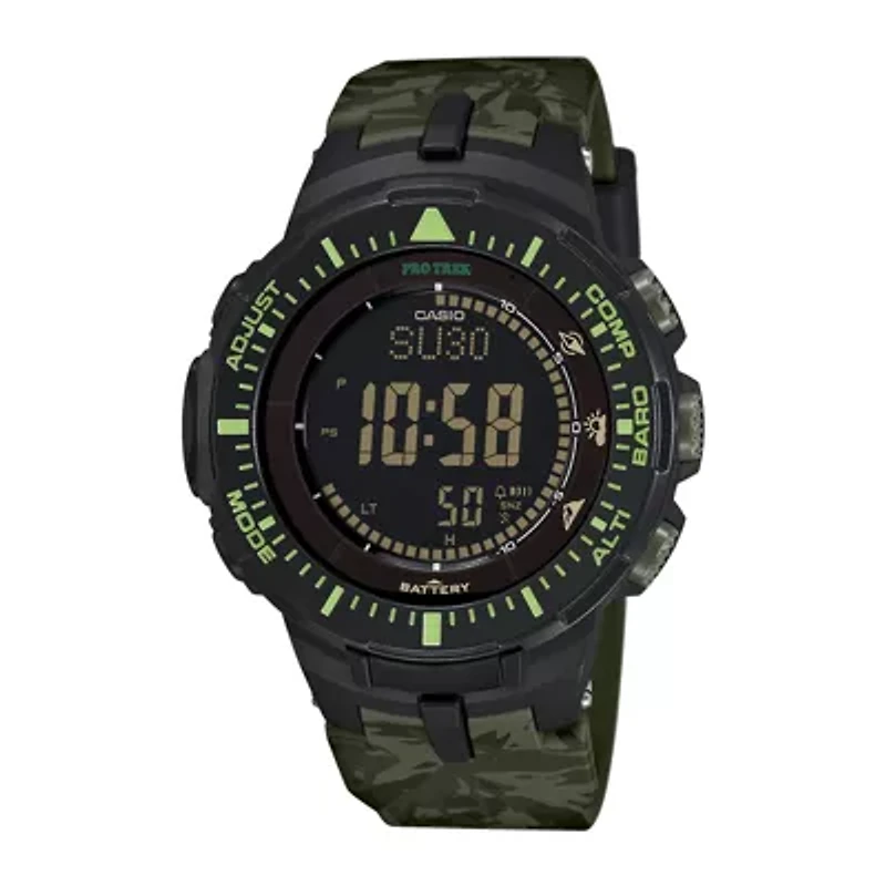 Casio Mens Multicolor Strap Watch Prg300cm-3