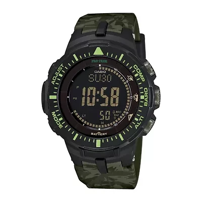 Casio Mens Multicolor Strap Watch Prg300cm-3