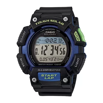 Casio Mens Black Strap Watch Stls110h-1b