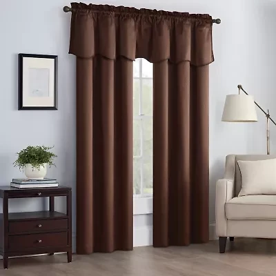 Eclipse Canova Rod Pocket Energy Saving Light-Filtering Single Curtain Panel