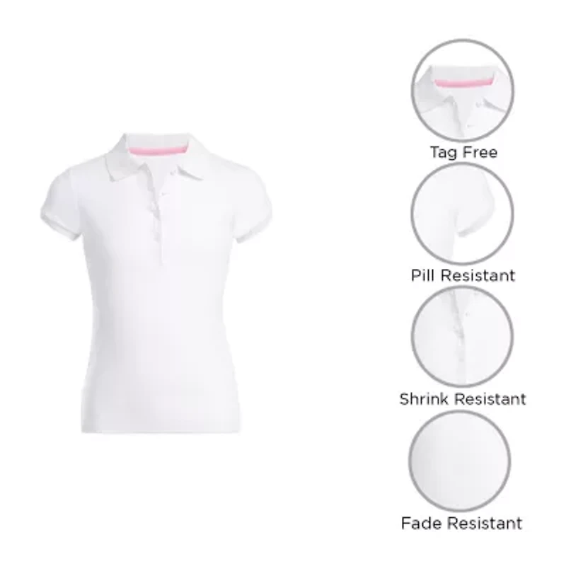 IZOD Girls 2-pc. Short Sleeve Polo Shirt