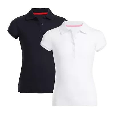 IZOD Girls 2-pc. Short Sleeve Polo Shirt