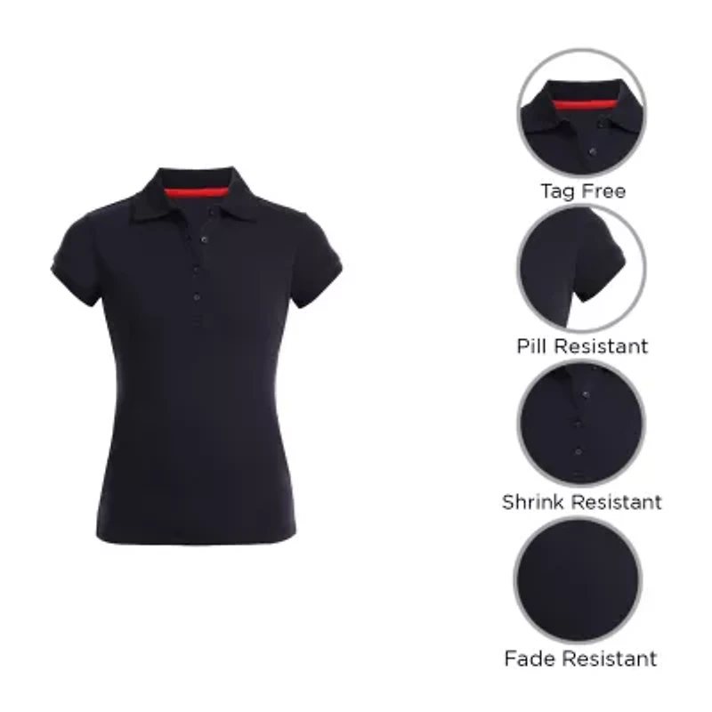 IZOD Girls 2-pc. Short Sleeve Polo Shirt