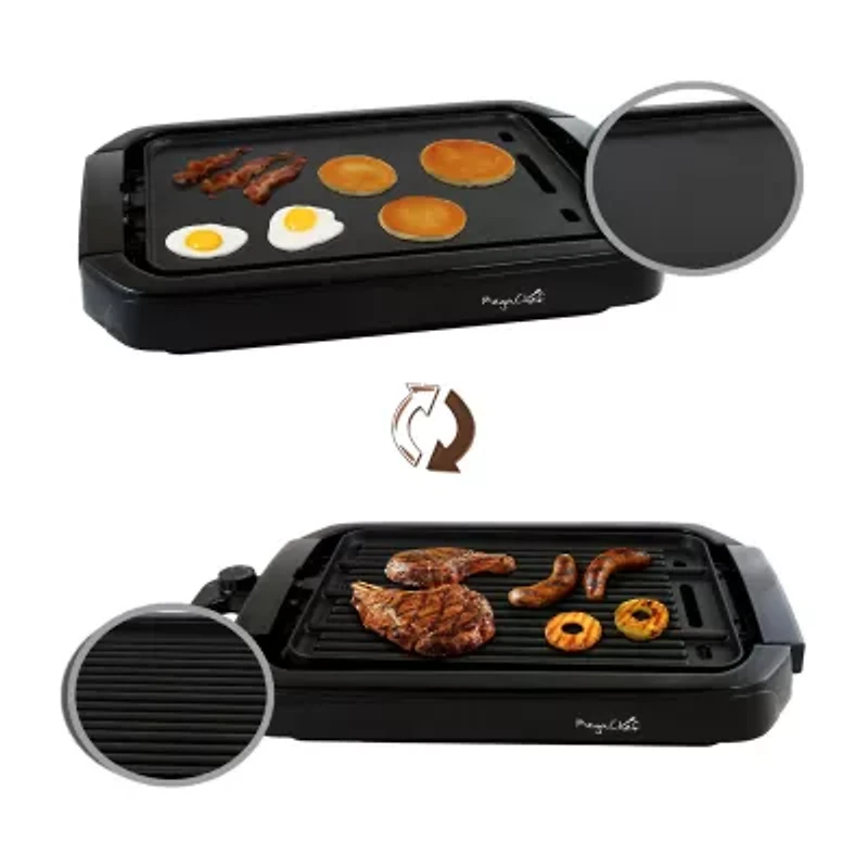 MegaChef Reversible Indoor Grill and Griddle