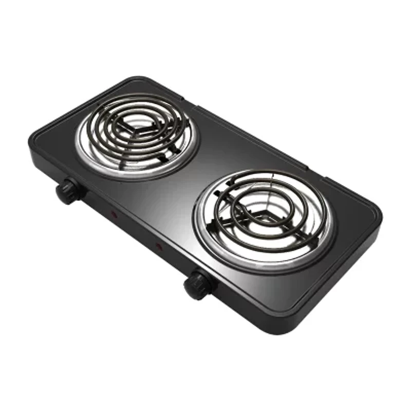 MegaChef Portable Dual Coil Electric Burner