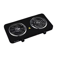 MegaChef Portable Dual Coil Electric Burner