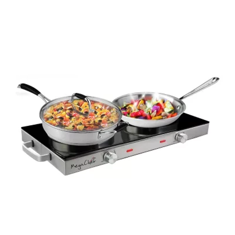 MegaChef Infrared Dual Cook Top Electric Burner