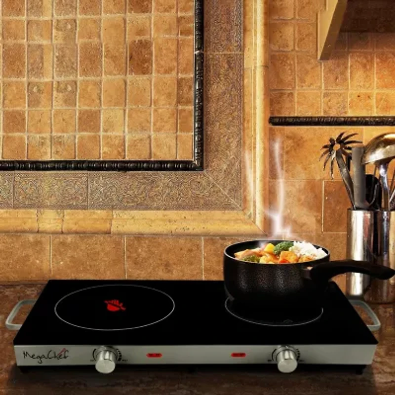 MegaChef Infrared Dual Cook Top Electric Burner