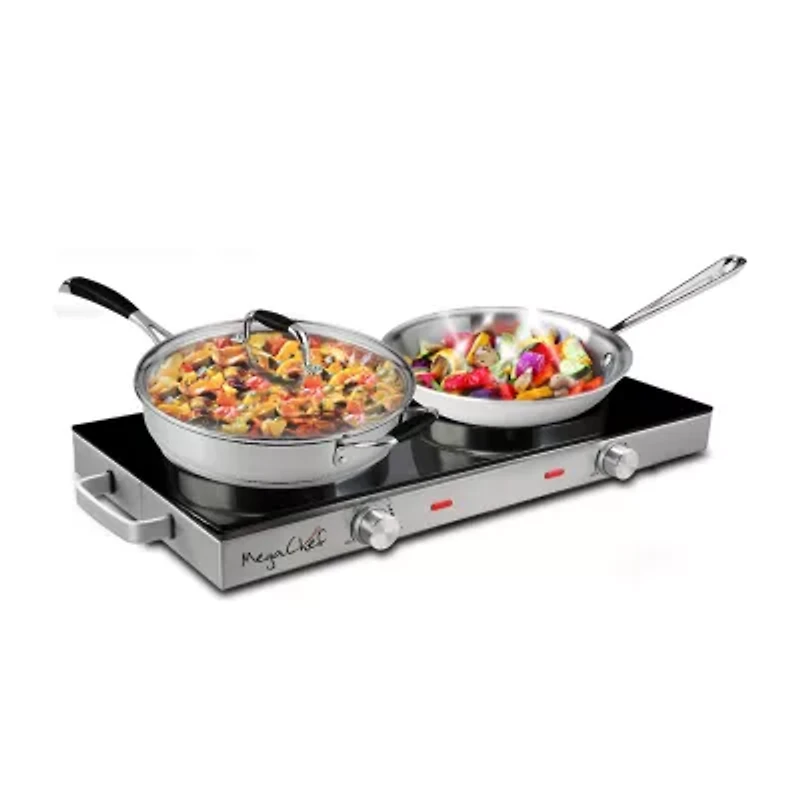 MegaChef Infrared Dual Cook Top Electric Burner