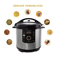 MegaChef 12 Qt Electric Pressure Cooker