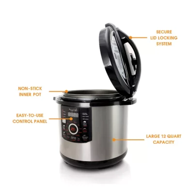 MegaChef 12 Qt Electric Pressure Cooker
