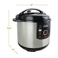 MegaChef 12 Qt Electric Pressure Cooker