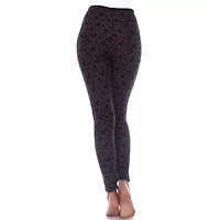White Mark Womens Mid Rise 26" Full Length Leggings