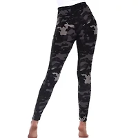 White Mark Womens Mid Rise 26" Full Length Leggings