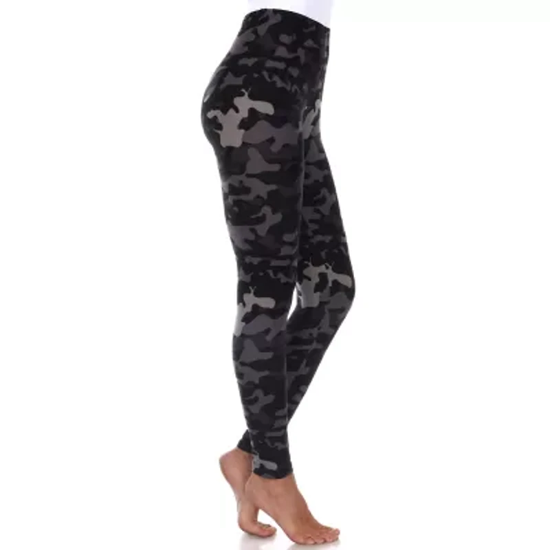 White Mark Womens Mid Rise 26" Full Length Leggings