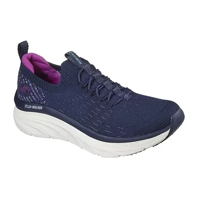 Skechers D'Lux Walker Womens Slip-On Walking Shoes