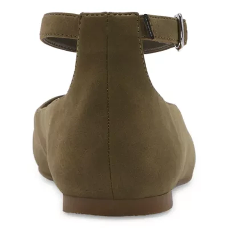 a.n.a Kearney Womens Closed Toe Ballet Flats