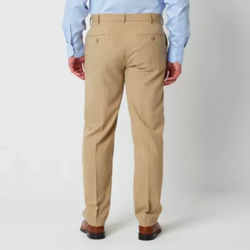 Van Heusen Ultra Flex Mens Classic Fit Dress Flat Front Pant