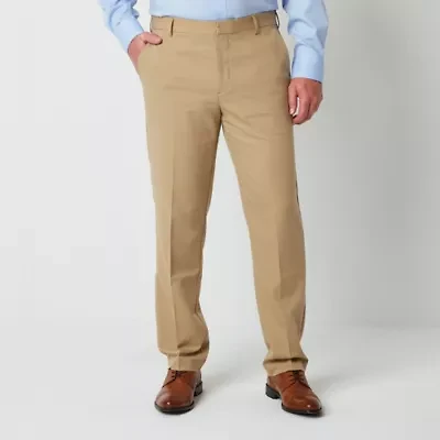 Van Heusen Ultra Flex Mens Classic Fit Dress Flat Front Pant