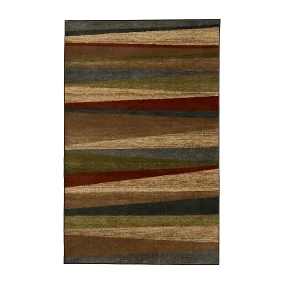 Mohawk Home Mayan Sunset Contemporary Washable Indoor Rectangular Area Rug