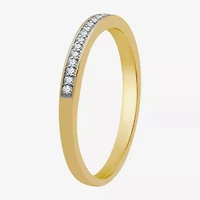 I Said Yes (H-I / I1) Womens 1/4 CT. T.W. Lab Grown White Diamond 14K Gold Over Silver Sterling Solitaire Bridal Set