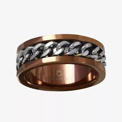Mens 6MM Stainless Steel Wedding Band