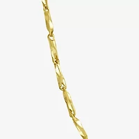 Womens 14K Gold 16 Inch Fashion Chain Necklace