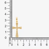 Unisex Adult 14K Gold Cross Pendant