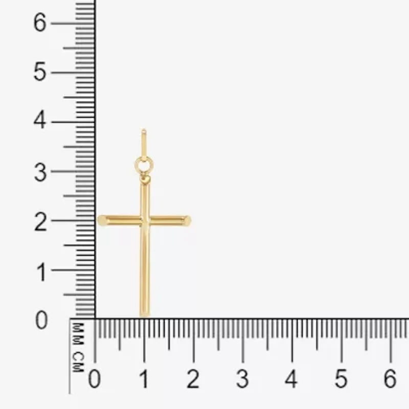 Made in Italy Unisex Adult 14K Gold Cross Pendant