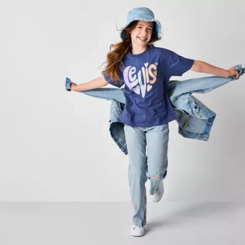 Levi's Big Kid Girls Wide Leg Jean