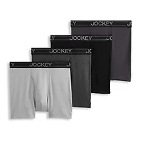 Jockey Everyday Casual Lightweight Cotton Blend Mens Boxer Briefs 2544