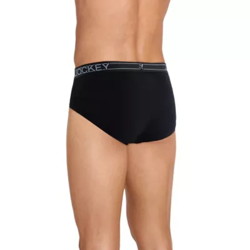 Jockey Lightweight Cotton Blend Mens 5 Pack Briefs 2555
