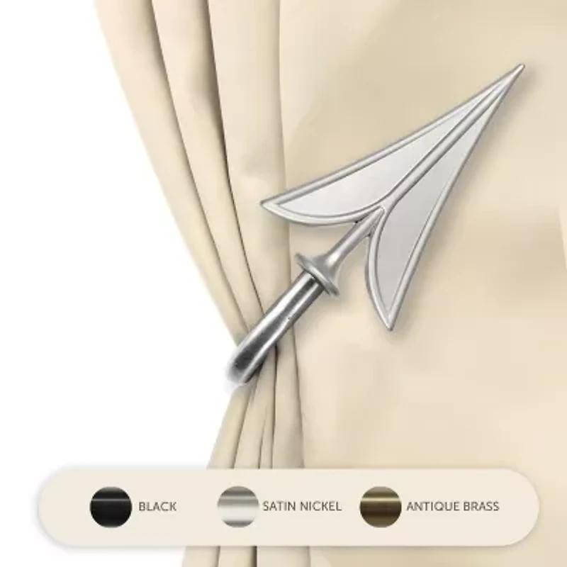 Rod Desyne Blade 2-pc. Curtain Holdback