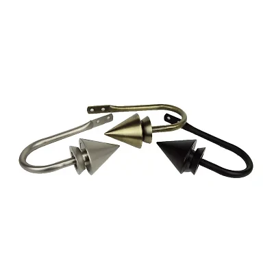Rod Desyne Cone 2-pc. Curtain Holdback