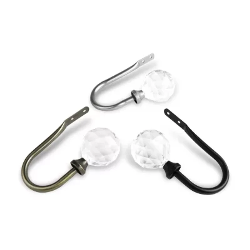 Rod Desyne Faceted 2-pc. Curtain Holdback