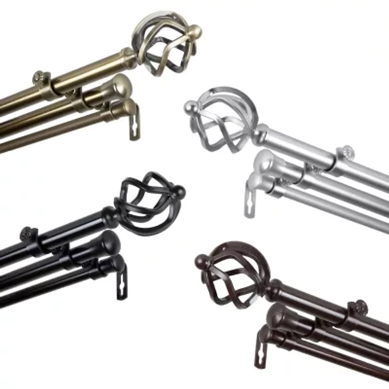 Rod Desyne Twist Triple Curtain