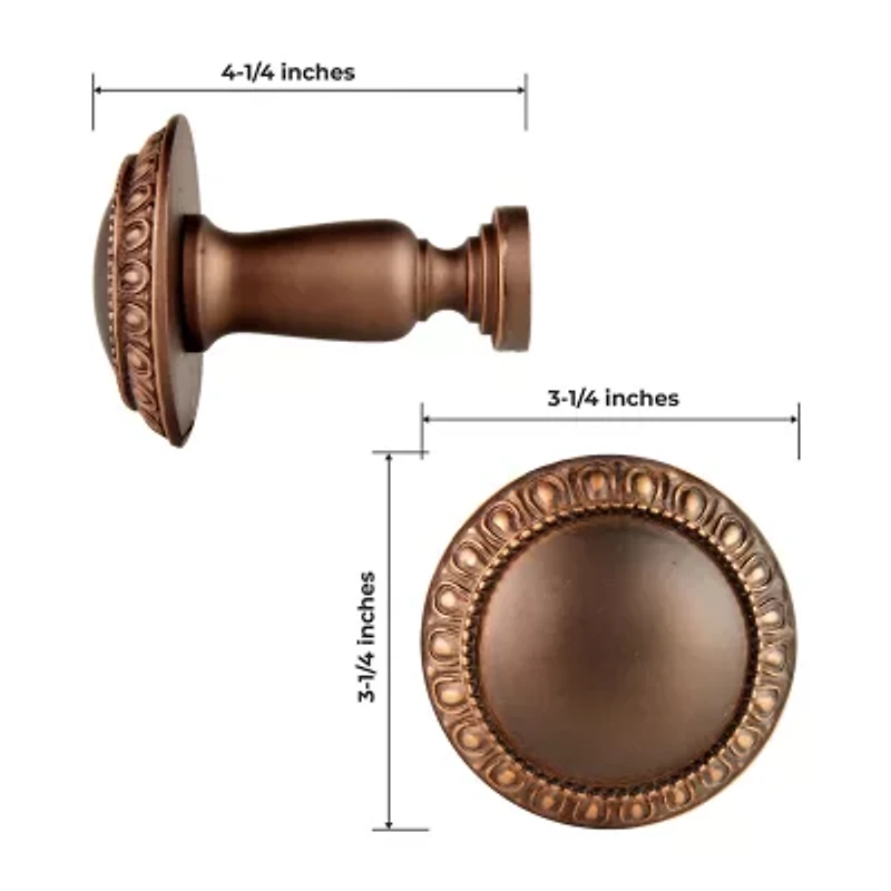 Rod Desyne Isidora 2-pc. Curtain Holdback